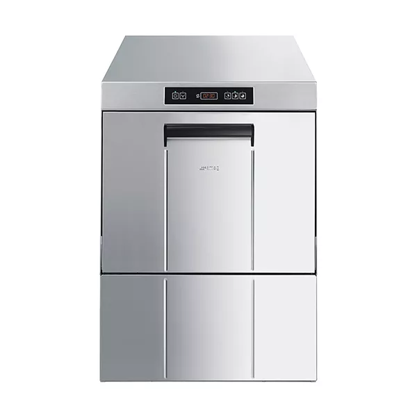 SMEG ECOLINE DISHWASHER MOD. UD505DS FRONT LOADING BASKET 50x50 - WITH INTEGRATED DOSERS AND AUTOMATIC SOFTENER