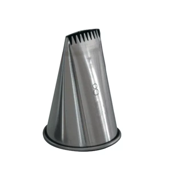 STAINLESS STEEL NOZZLE WITH SCUFFED TIP cm.2x0,3