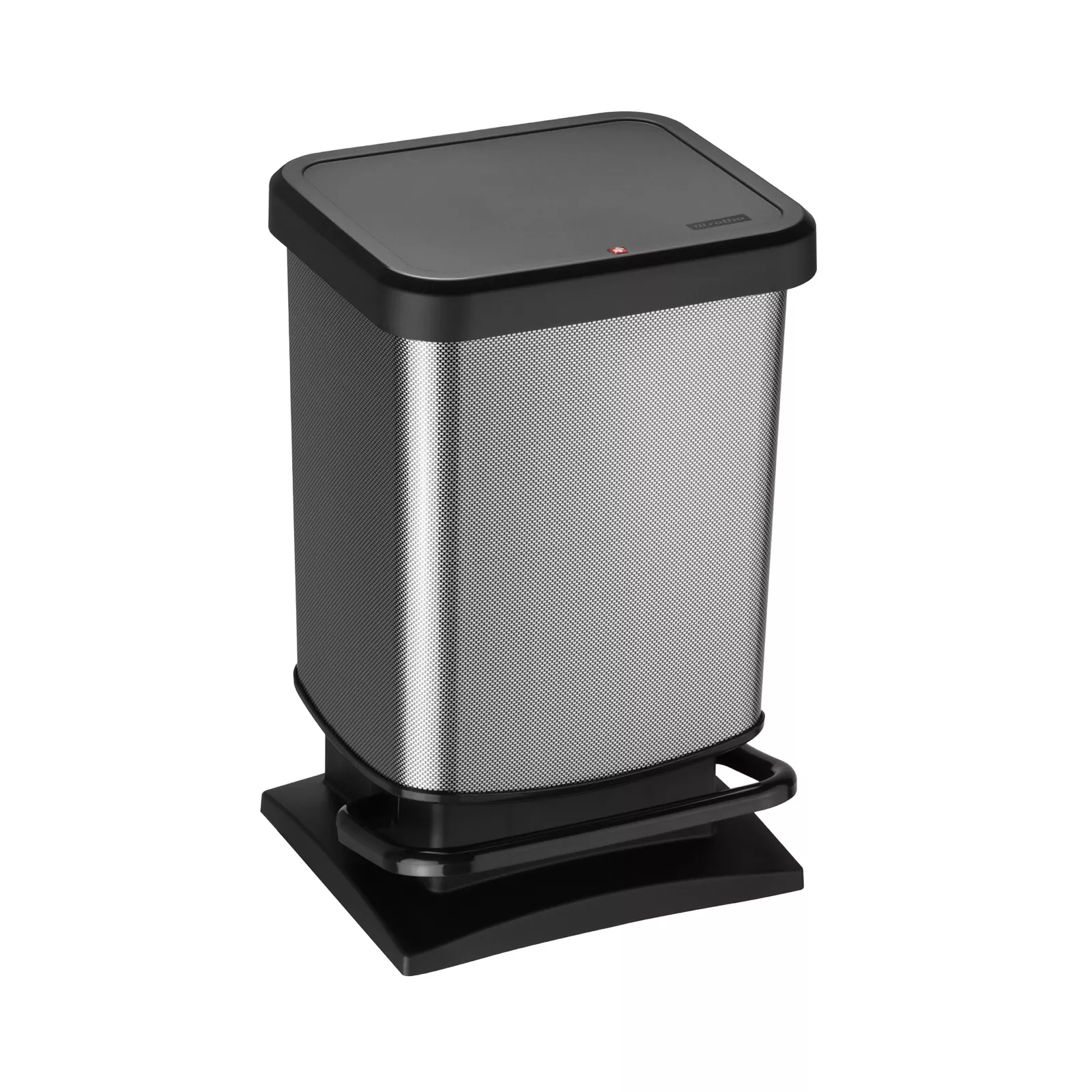 ROTHO PLASTIC PEDAL BIN lt.20 - cm.30x27x46 - CARBON