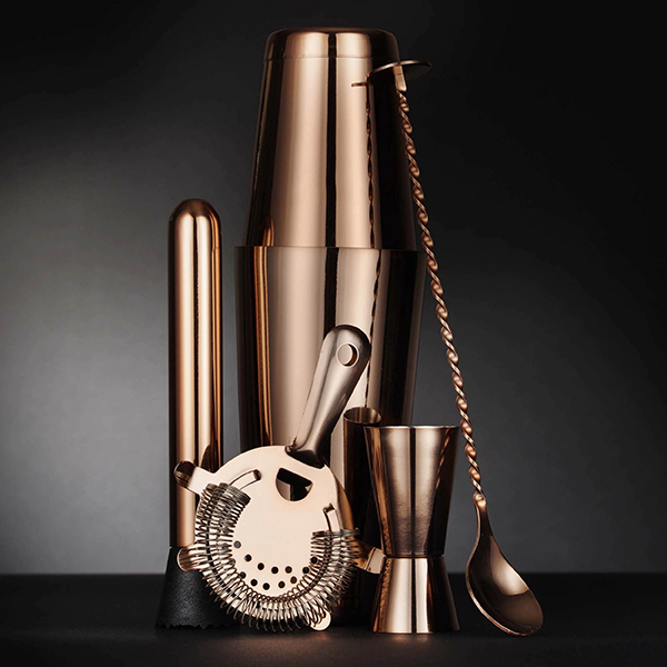 SET 5 pcs. PROFESSIONAL COPPER BAR KIT IN THE TUBE
