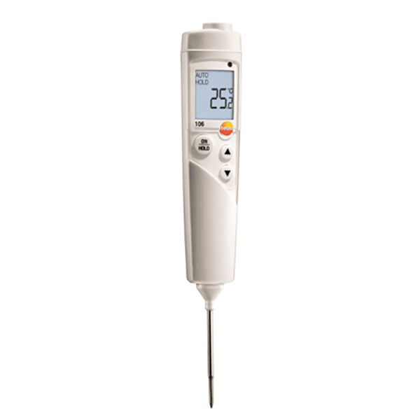 TEXT THERMOMETER mod. 106 WITH IMMERSION PROBE -50 to +275 ºC