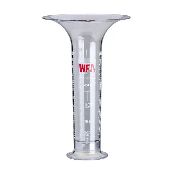 TESTER FOR BAR DOSAGE EXACTO POUR dim cm. 10.5x16.5h