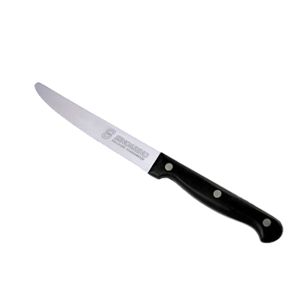 SENO&SENO TABLE KNIFE SERRATED STEEL BLADE cm.12 POINTED net price offer