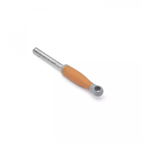 DE BUYER MANUAL CORER DRIVER STAINLESS STEEL WITH ORANGE HANDLE hole cm.1,3 2