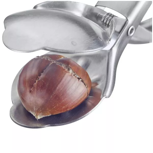 STAINLESS STEEL CHESTNUT CUTTER cm. 20x5.2x3.2