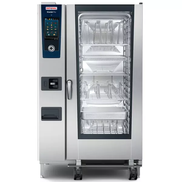 RATIONAL® ICOMBI PRO 202 ELECTRIC OVEN (20 GASTRONORM 2/1 TRAYS) DIMENSIONS 1082X1117X1807H MM, CONNECTED POWER 67.9KW