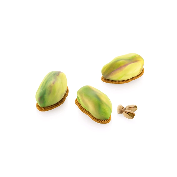 12-piece professional silicone pistachio mould, 6.2 x 3.5 x 2.5 cm