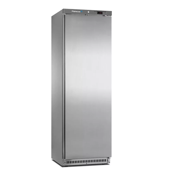 SEA 430 SERIES VERTICAL FREEZER WITH STAINLESS DOOR mod. ACE 430 CS A PO DIMENSIONS mm.590x645x1860H TEMPERATURE -16/-22°C - GAS R600A SINGLE PHASE 230V