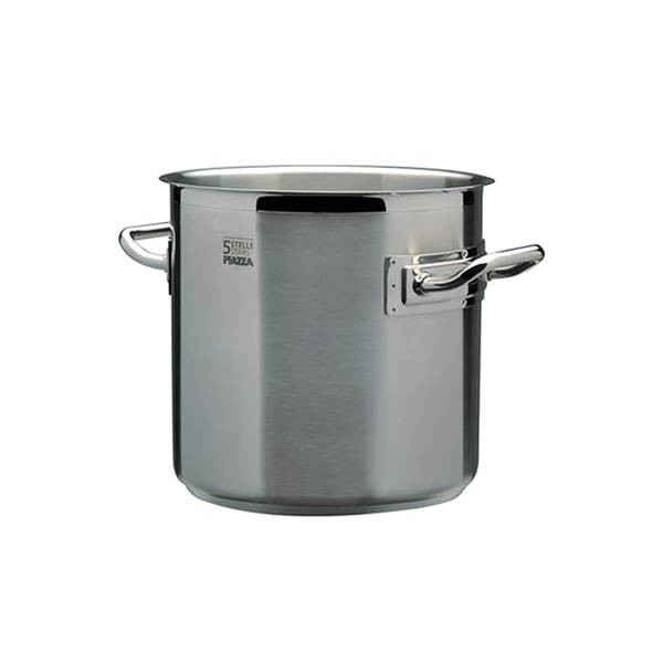 STAINLESS STEEL POT 2 HANDLES cm. 20x20