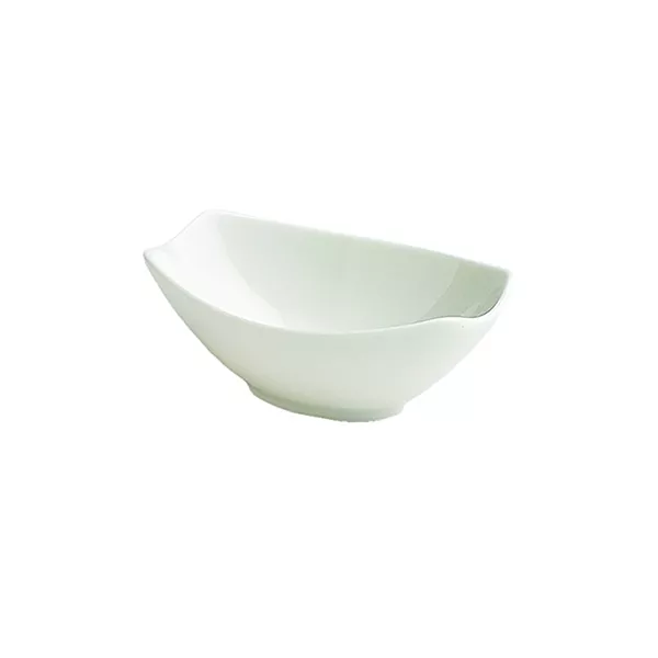 RECTANGULAR PORCELAIN BOWL cm.11x7x4h MINI WHITE