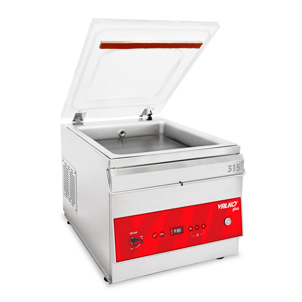 COUNTER-TOP CHAMBER VACUUM PACKAGING MACHINE 31.5 cm bar VALKO PLUS mod. 20/315 cm.39x54x35H - 220V POWER 900W
