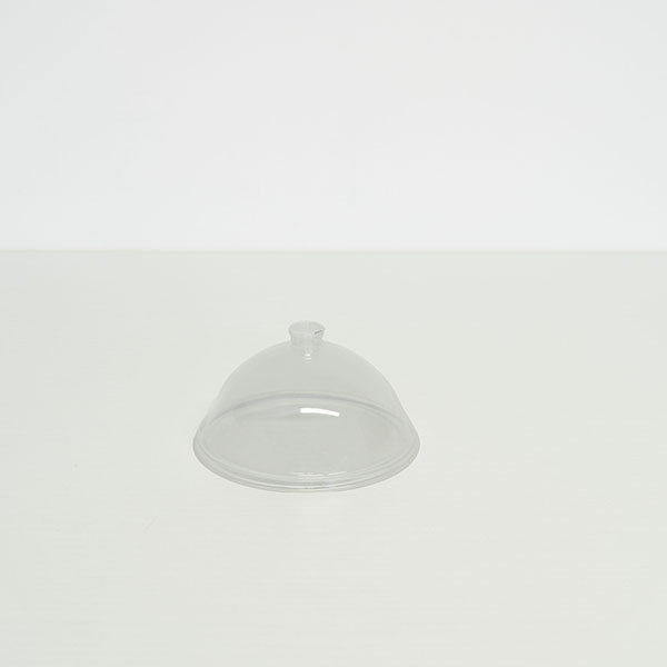 TRANSPARENT CAKE STAND BELL diam. cm. 18.5X10