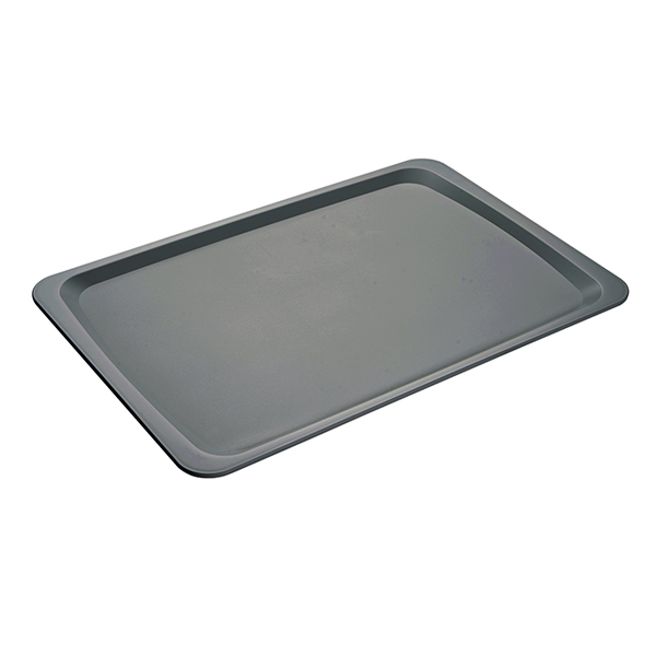 FAST FOOD GASTRONORM TRAY IN POLYPROPYLENE, DARK GREY color, cm.53x32.5, code PRGNG