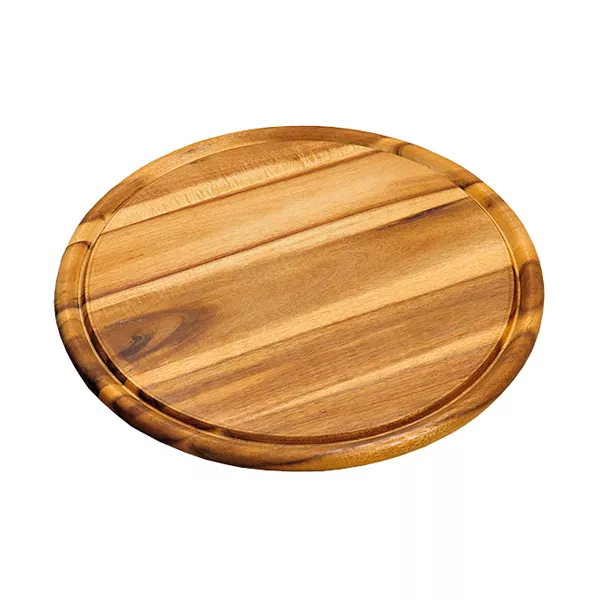 ROUND WOODEN CHOPPING BOARD diameter cm.25