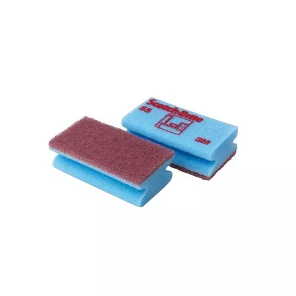 3M SCOTCH-BRITE 55 ANTI-SCRATCH BLUE SPONGE PACK. PZ.10