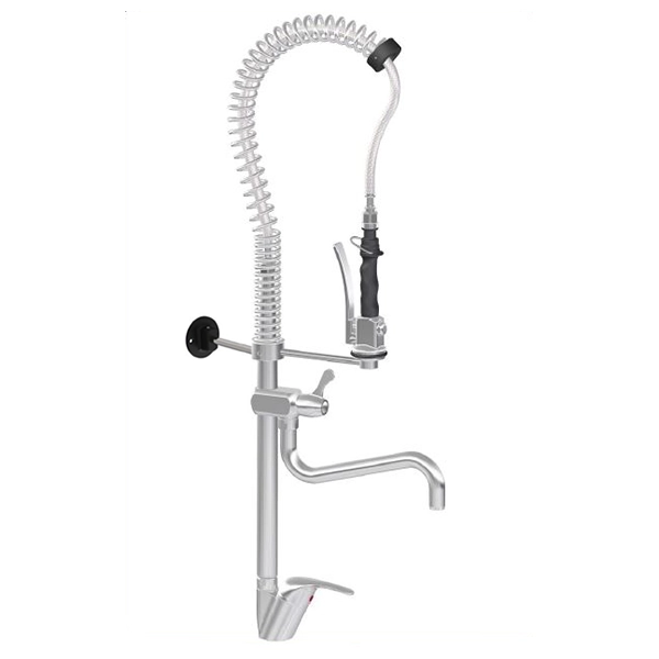 SHOWER GROUP MOD. JOLLY WITH SINGLE-HOLE MIXER AND CENTRAL ADJUSTABLE TAP