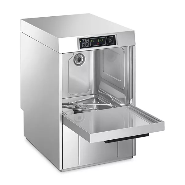 SMEG GLASS WASHER NEW EASYLINE MOD. SPG415 BASKET 40x40 - WITH INTEGRATED DISPENSERS 2