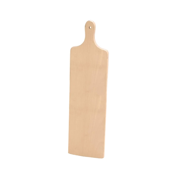 WOODEN CHOPPING BOARD PIZZA HOLDER cm. 77x30x1,5 WITH HANDLE