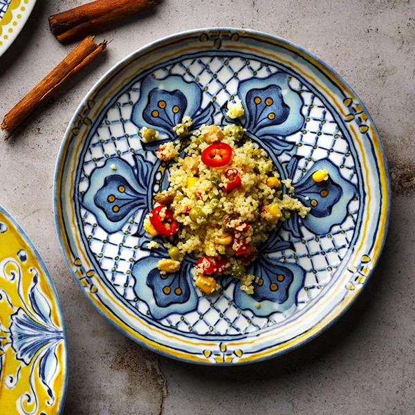POSITANO COUSCOUS PLATE cm. 26 2