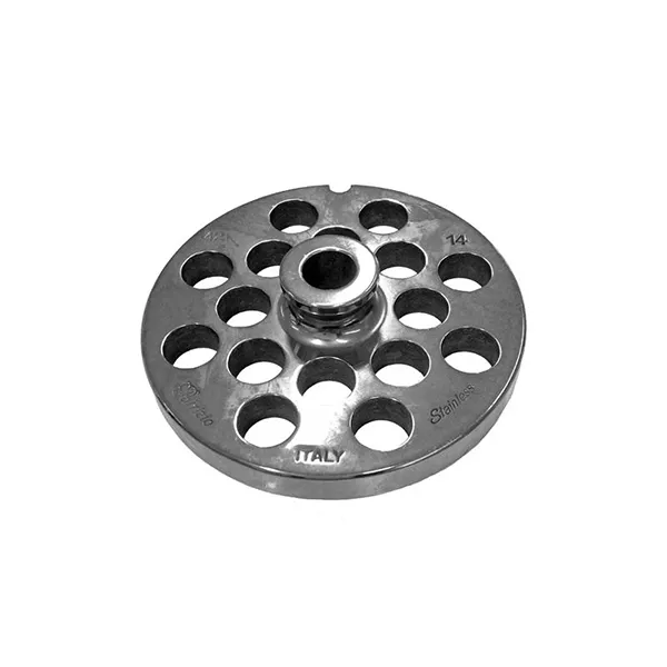 STAINLESS STEEL MEAT GRINDER PLATE 42 HOLE 14