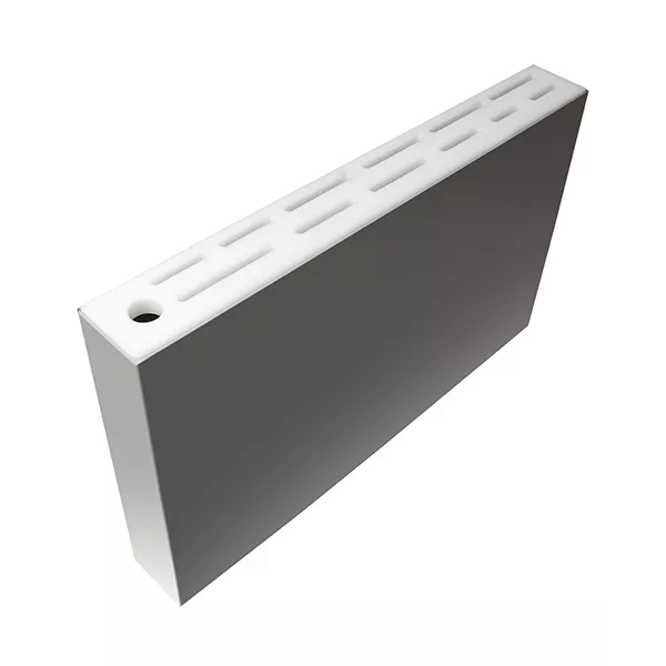 STAINLESS STEEL KNIFE HOLDER WITH POLYETENE SHELF cm.66,5x8x40H