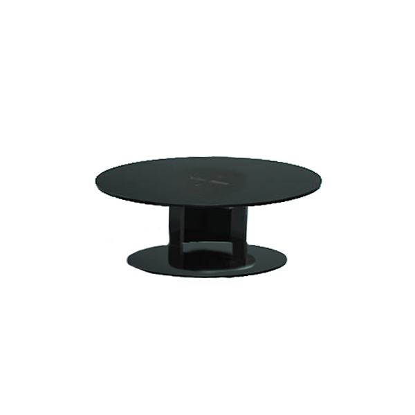 ROUND STAND IN BLACK METHACRYLATE DIM. cm.14,5X15H