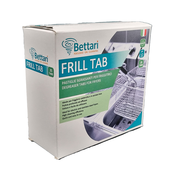PACKAGING FRINET DEGREASING TABS FOR FRYERS kg. 2