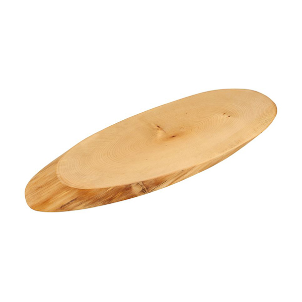 OVAL BIRCH WOOD CUTTING BOARD 45x17x2.5 cm