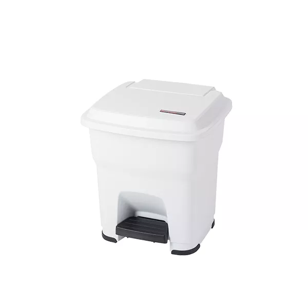 ROTHO PLASTIC PEDAL BIN lt.35 - cm.39x39x44 - WHITE