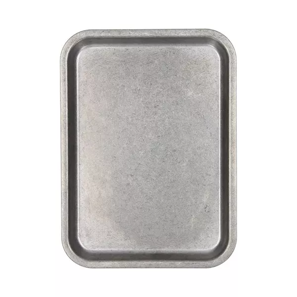 RECTANGULAR STAINLESS STEEL TRAY cm. 25 TEX MEX