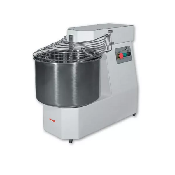 SPIRAL MIXER NT40 FIXED HEAD - THREE-PHASE 380V - 2 SPEED - GRILLED SHELTER