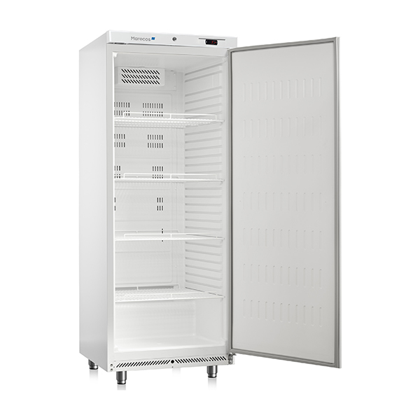 MARECOS 600 SERIES UPRIGHT REFRIGERATOR mod. AP 60 PO IN WHITE PAINTED STEEL DIMENSIONS mm.750x750x1880H TEMPERATURE +1/+8°C - GAS R600A SINGLE PHASE 230V
