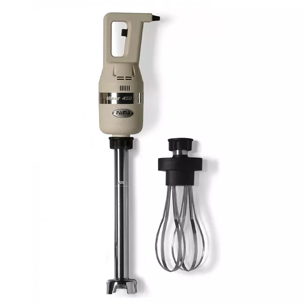 FAMA IMMERSION BLENDER WITH STEM cm.40 AND WHIPES GROUP power 450W V230