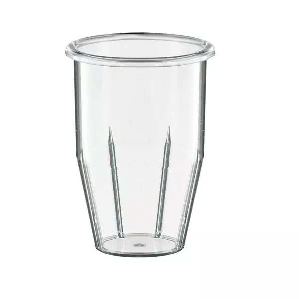 TRANSPARENT PLASTIC CUP for SIRIO WHIPPER 100W cl.550