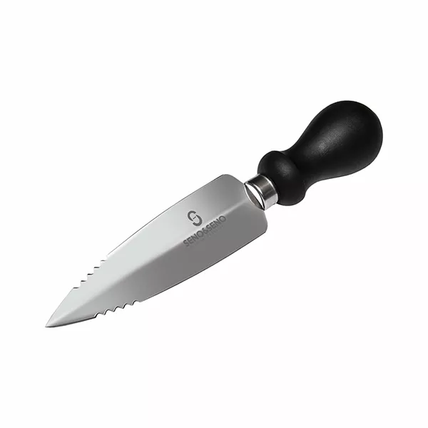 MILANO GRANA CHEESE KNIFE 14 cm. STEEL BLADE WITH SERRATED TIP