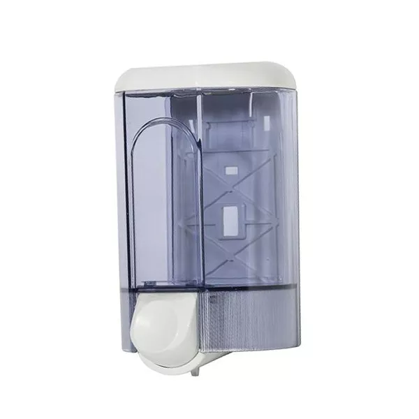 WHITE AND TRANSPARENT LIQUID SOAP DISPENSER capacity lt.1,1