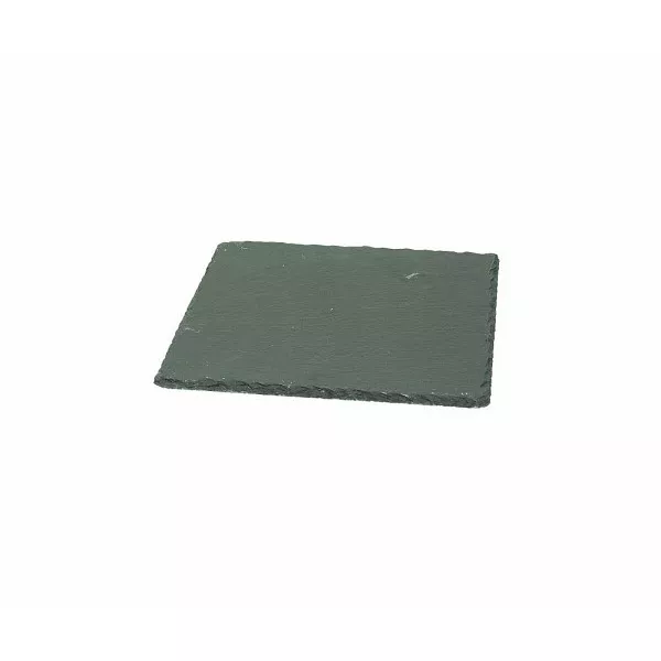 OLLY SLATE PLATE cm.20x20