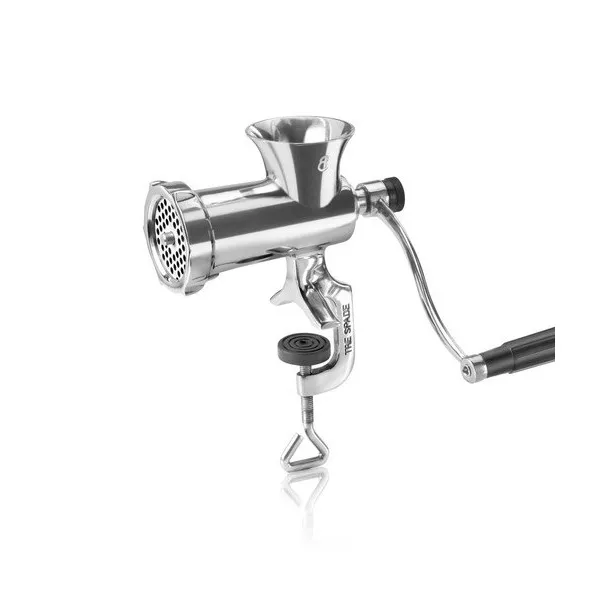 MANUAL MEAT MINCER TRE SPADE STAINLESS STEEL model 8