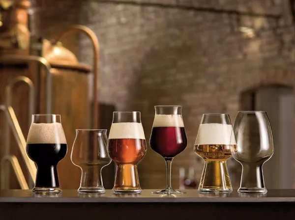 PACK 6pcs. BIRRATEQUE BEER GLASS cl.50 PM989--- in elimination --- 2