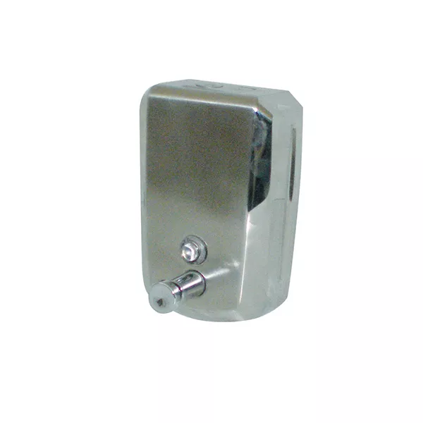 STAINLESS STEEL LIQUID SOAP DISPENSER capacity lt.0,8