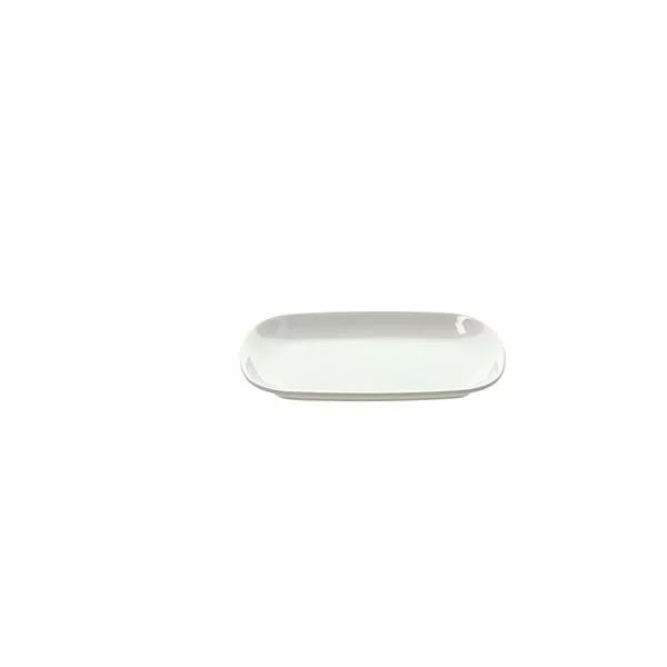 WHITE MELAMINE TRAY cm.21x13