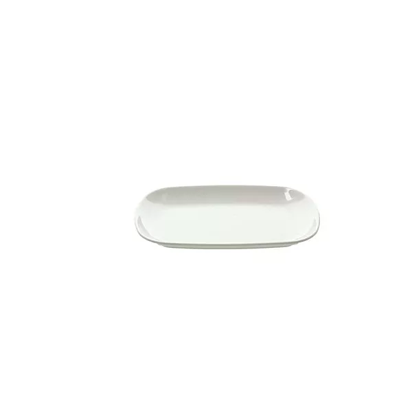 WHITE MELAMINE TRAY cm.24x16