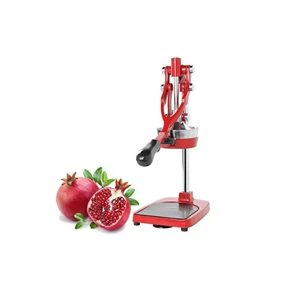 MANUAL LEVER POMEGRANATE SQUEEZER PAINTED RED