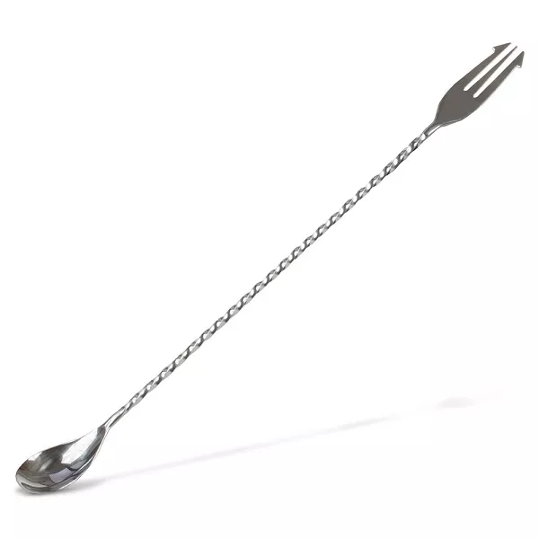 MIXING SPOON WITH FORK cm.45