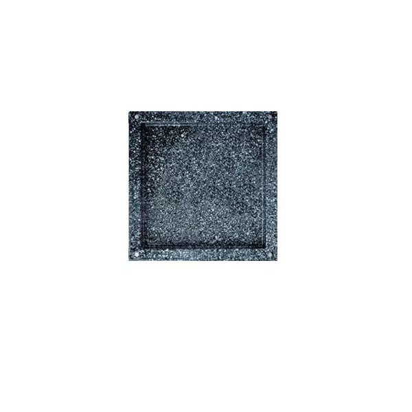 GASTRONORM TRAY GLAZED WITH GRANITE 2/3 cm.35,4x32,5x4