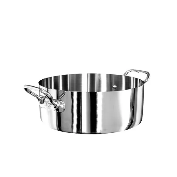 LOW MULTILAYER CASSEROLE AGNELLI1907 2 HANDLES cm. 24x10