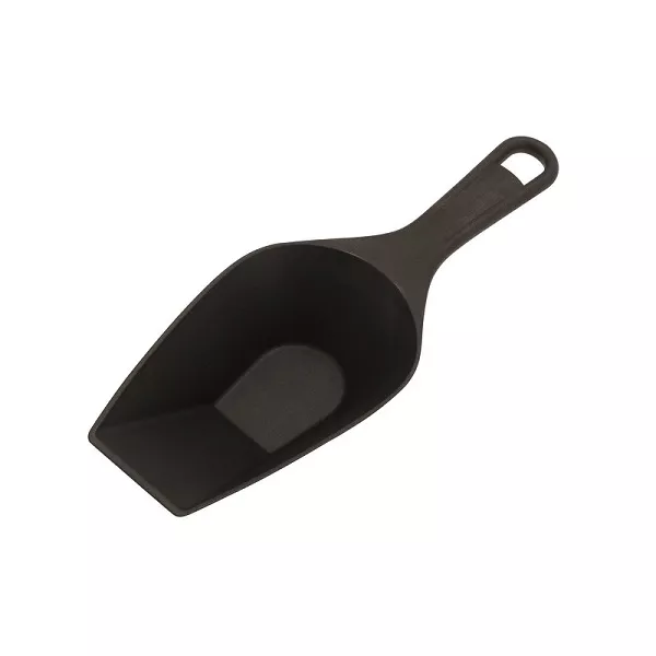 FLAT BLACK NYLON Scoop RESISTANT UP TO 220°C cm.39 Lt.1,0