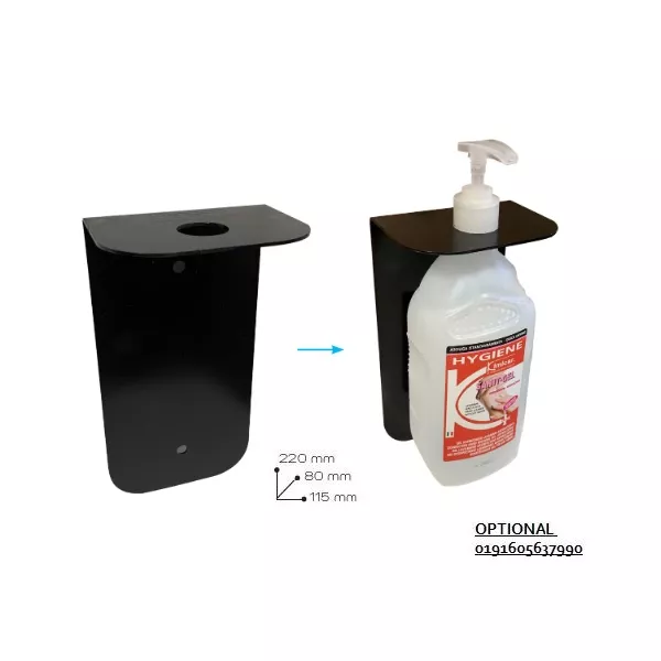 WALL SUPPORT FOR SANIGEL SANITIZING GEL DISPENSER DPI Product