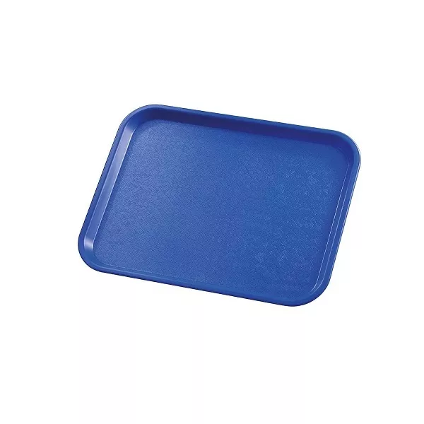 SERVICE TRAY POLYPROPYLENE cm.45,6x35,6 COLOR BLUE