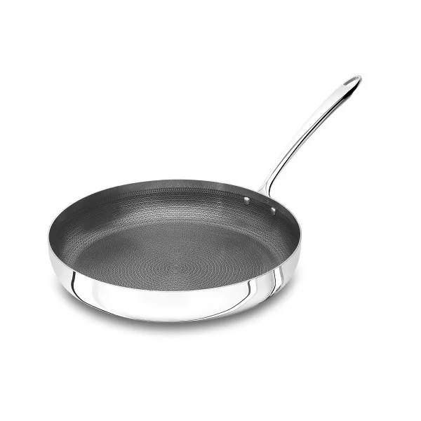 AGNELLI1907 MULTILAYER NON-STICK STAINLESS STEEL FRYING PAN 1 HANDLE cm. 24x6.5